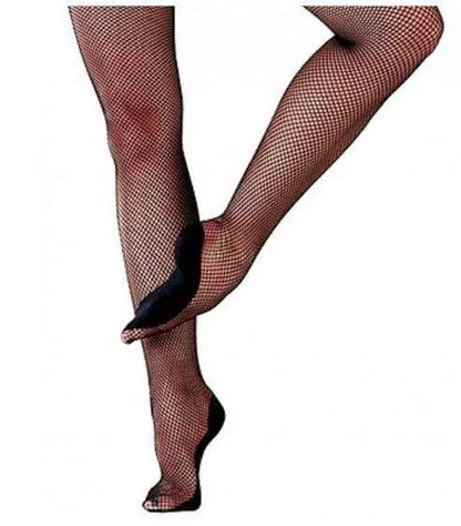 Collant professionali Wishdance EMMA con rete micronodi modellanti, piede e soletta rinforzata, ideali per il massaggio e il sostegno
