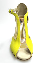 Carica immagine nella Galleria, Wishdance Fascino - Scarpa da Donna in Camoscio Giallo
