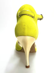 Carica immagine nella Galleria, Wishdance Fascino - Scarpa da Donna in Camoscio Giallo
