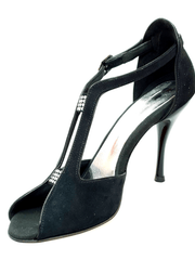 Load image into Gallery viewer, Wishdance Fascino - Scarpa da Donna in Camoscio Nero
