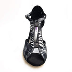 Load image into Gallery viewer, Wishdance Fascino - Scarpa da Donna in Jungla Grigio e Tallone in Camoscio Nero
