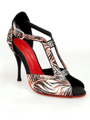 Load image into Gallery viewer, Wishdance Fascino - Scarpa da Donna in Jungla Rosso
