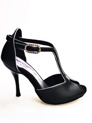 Carica immagine nella Galleria, Wishdance Fascino - Scarpa da Donna in Pelle Nera
