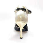 Carica immagine nella Galleria, Wishdance Fascino - Scarpa da Donna in Sofia Nero e Lurex Oro
