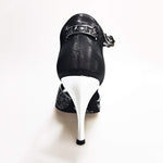 Load image into Gallery viewer, Wishdance Fascino - Scarpa da Donna in tessuto Fiorato Silver e Lurex Nero
