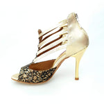 Carica immagine nella Galleria, Wishdance Lussuria - 779 Fiorato Veneziano Oro con Tallone in Lurex Oro
