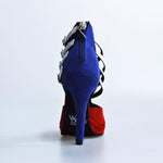 Load image into Gallery viewer, Wishdance Lussuria - Scarpa da Donna in Camoscio stile Cubana con Tacco a Spillo e Plateau
