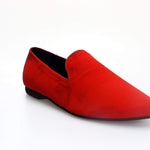 Load image into Gallery viewer, Wishdance Mocassino da Uomo in Camoscio Rosso
