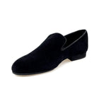 Load image into Gallery viewer, Joy Black (800PJ) - Men&#39;s Moccasin in Black Suede Lined in Genuine Italian Leather
