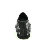 Load image into Gallery viewer, Wishdance Mocassino Viper Nero in Camoscio Nero Swarovski neri e miniborchie
