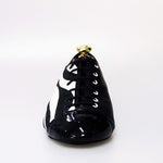 Load image into Gallery viewer, Wishdance Savana - Jazz unisex in pelle con fantasia zebrata e punta personalizzata
