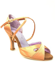 Load image into Gallery viewer, Wishdance Scarpa Basica Da donna in Raso Carne e Cinturino Incrociato sul Collo Piede
