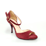 Carica immagine nella Galleria, Wishdance Scarpa in Camoscio Bordeaux con Tacco a Spillo
